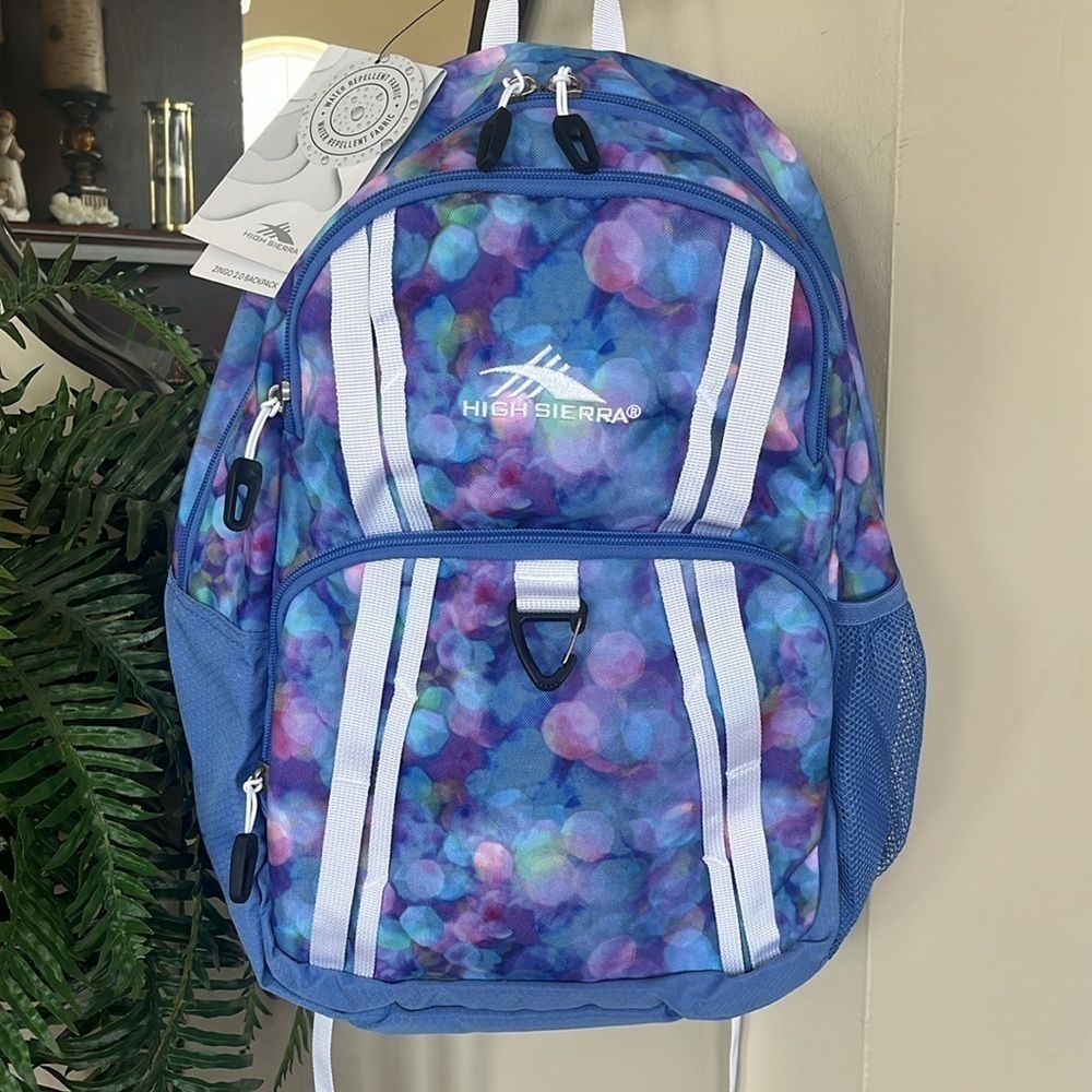 Brand New High Sierra Zingo 2.0 Backpack Laptop Sleeve Multi Pocket Organizer - Picture 16 of 16